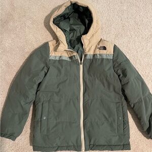 Boys North Face reversible jacket